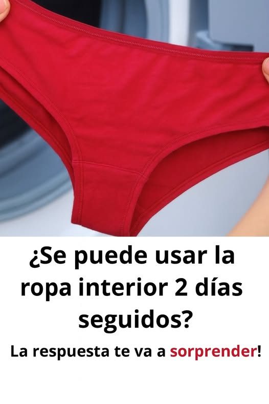 Ropa interior roja