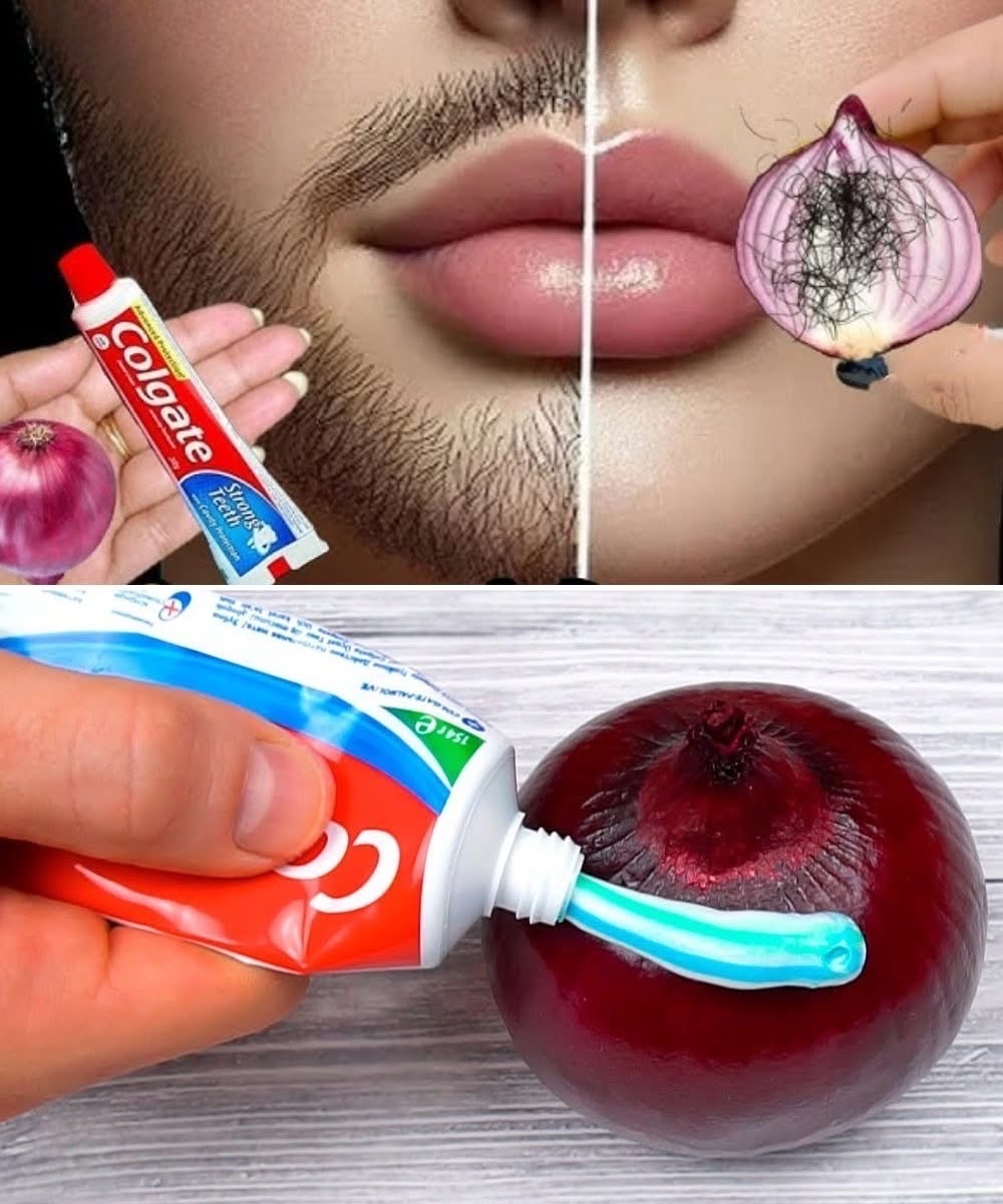 Remedio casero pasta de dientes y cebolla