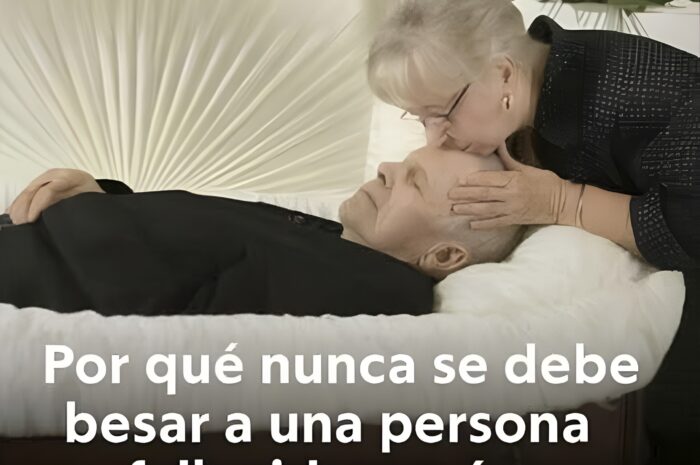 ¿Por Qué Nunca Debes Besar a una Persona Fallecida? Consejos de Salud