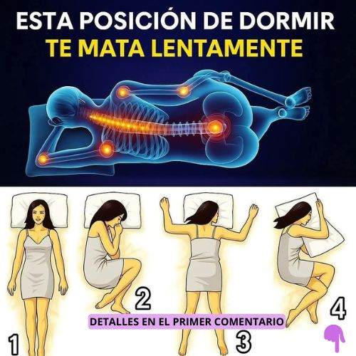 Gráfico sobre posiciones para dormir