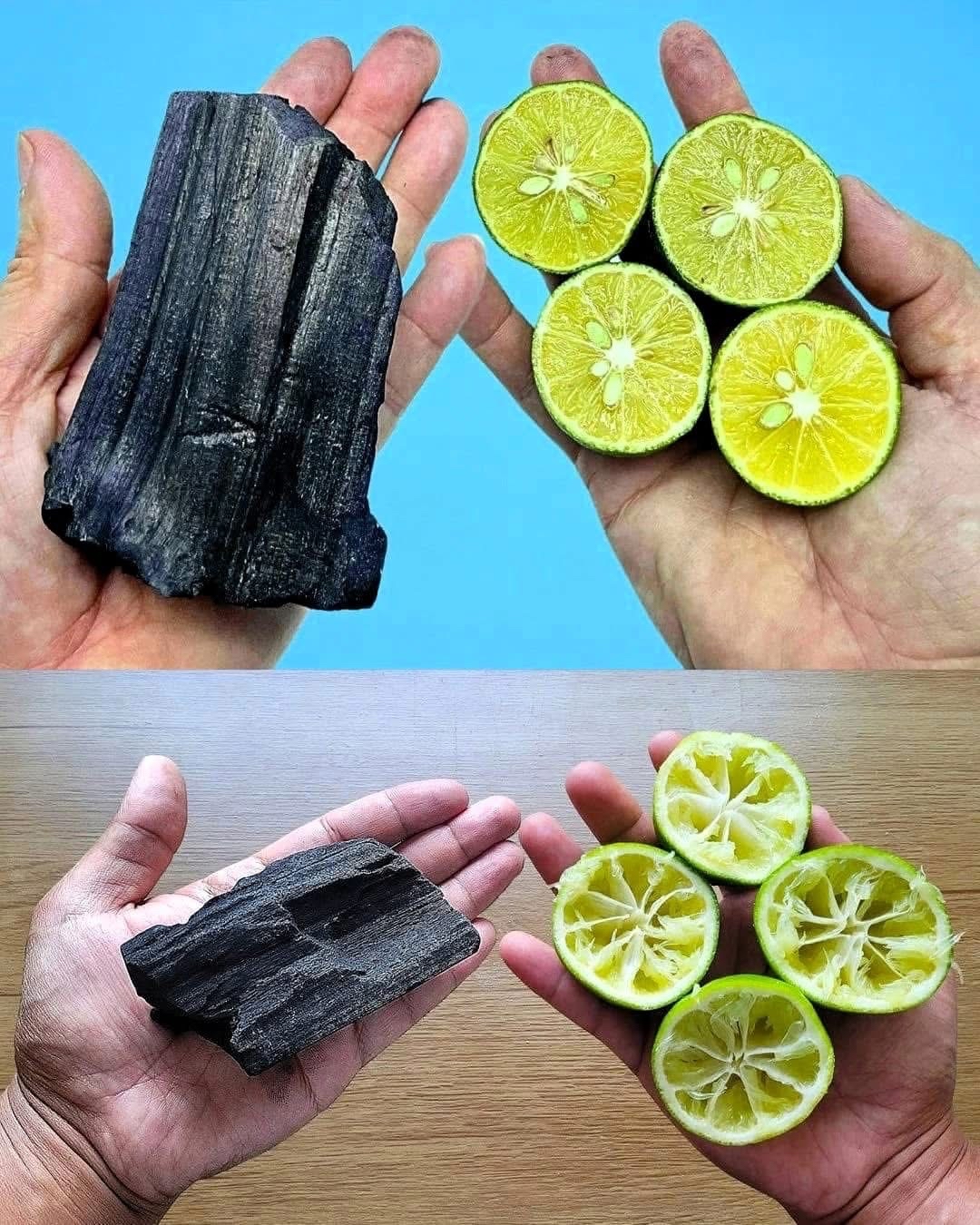 Combinación de Limón y Carbón