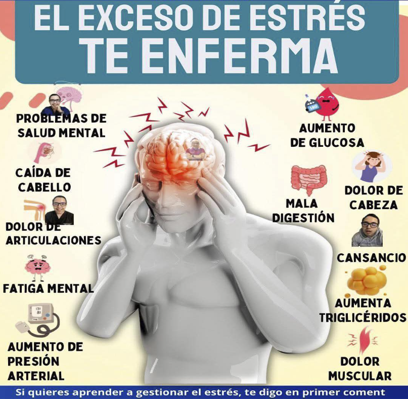 Efectos Negativos del Estrés en la Salud