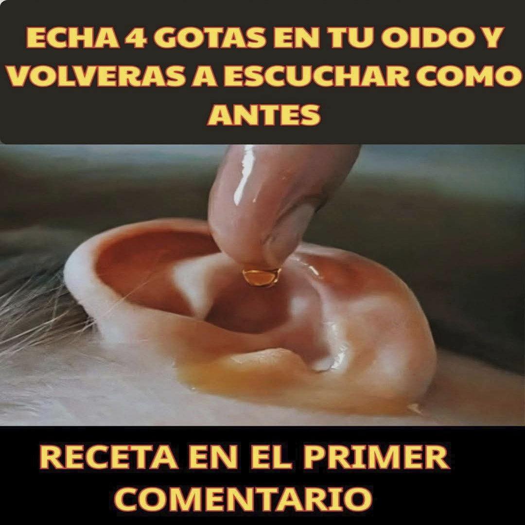 Gotas en el oído