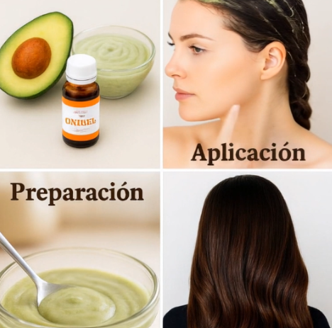 Transforma Tu Cabello: Mascarilla Capilar de Aguacate y Aceite de Ricino