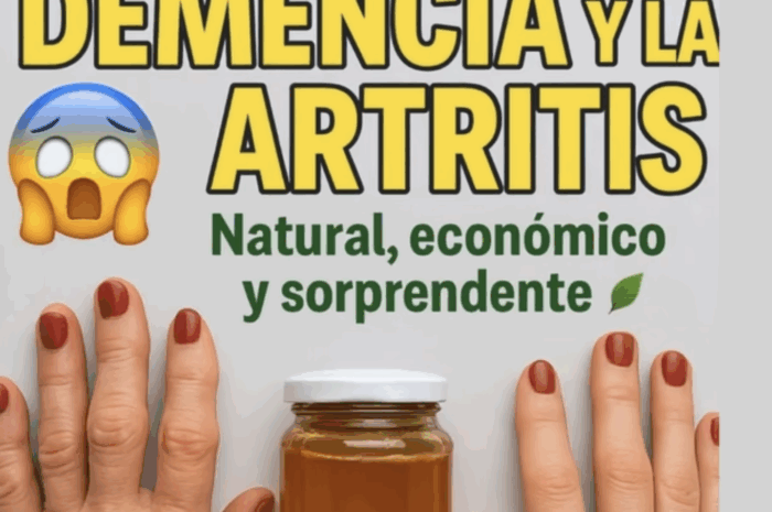 Remedio Casero para Combatir la Demencia, Inflamación, Dolor, Artritis y Artrosis