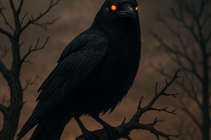 El Significado Oculto de Ver un Cuervo Negro Cerca de Tu Casa