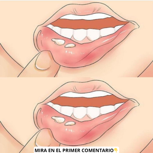 ilustración de herpes labial