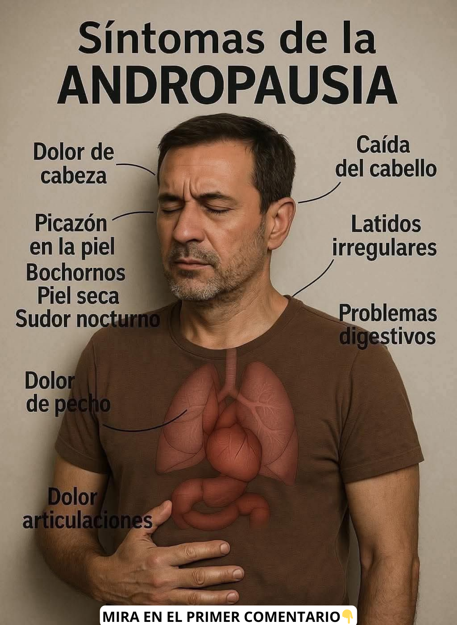 Síntomas de la Andropausia