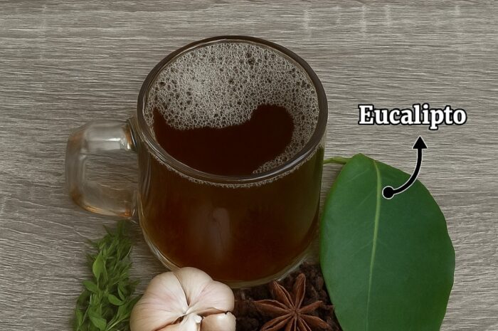 Cura el Páncreas y Más: Té Natural con Eucalipto, Orégano, Ajo y Anís Estrellado