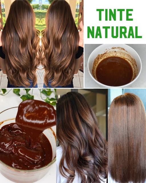 Preparación de tinte natural con café