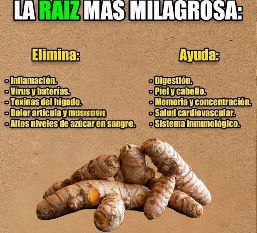 La Raíz Más Milagrosa: Cúrcuma, El Poderoso Aliado Para Tu Salud