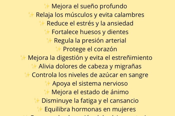 El Maravilloso Magnesio: Un Suplemento Esencial para Tu Salud