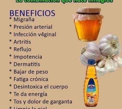 La Maravilla Medicinal en Tu Cocina: Ajo, Miel y Vinagre