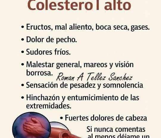 Identifica y Combate los Síntomas del Colesterol Alto con Remedios Naturales