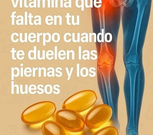 ¿Es la Vitamina D lo que Falta en Tus Huesos? Alivio para el Dolor en Piernas y Articulaciones