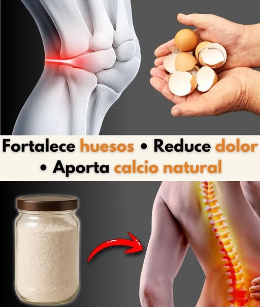 Cáscara de Huevo para Fortalecer Huesos