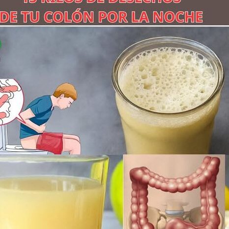 Bebida Natural para Mejorar la Salud Digestiva y Limpiar el Colon