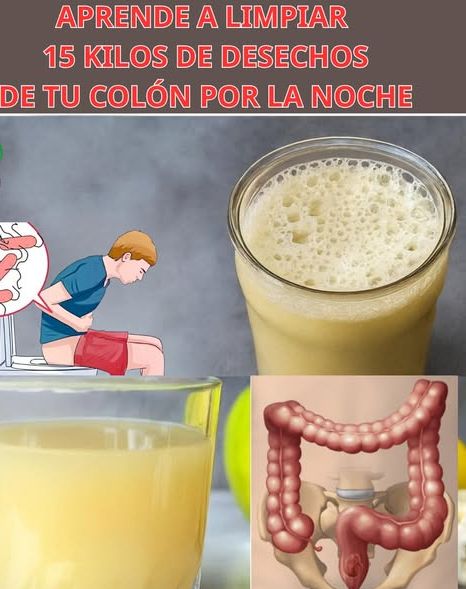 Bebida Natural para limpiar el colon