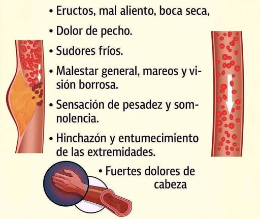 Síntomas del Colesterol Alto y Remedios Naturales para Combatirlo