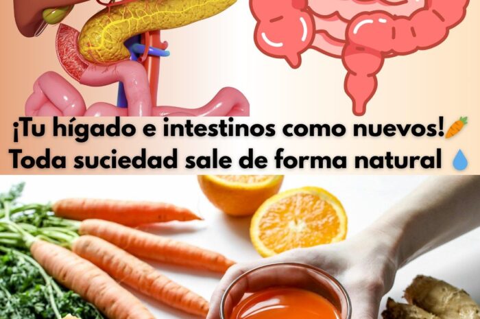 Desintoxicación Natural: Revitaliza Tu Hígado e Intestinos con Jugo de Zanahoria, Jengibre y Naranja