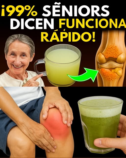 Jugo natural para aliviar el dolor de rodillas