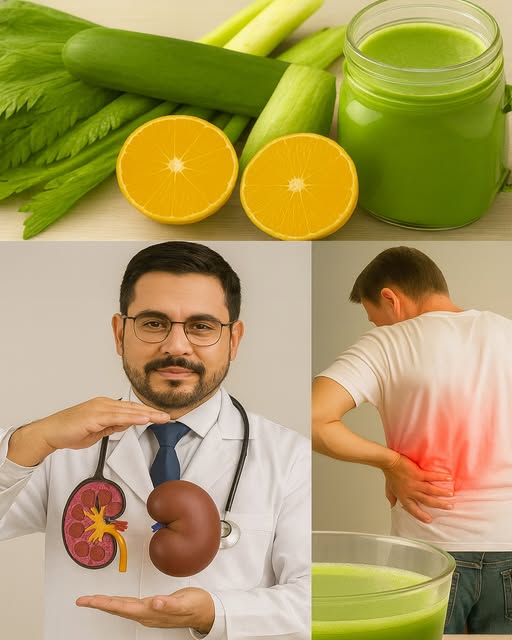 Jugo saludable para la limpieza de órganos