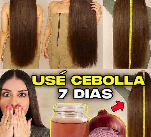 ¡Usé Cebolla en mi Pelo 7 Días y Creció como Loco! El Poder Natural de la Cebolla para el Cabello