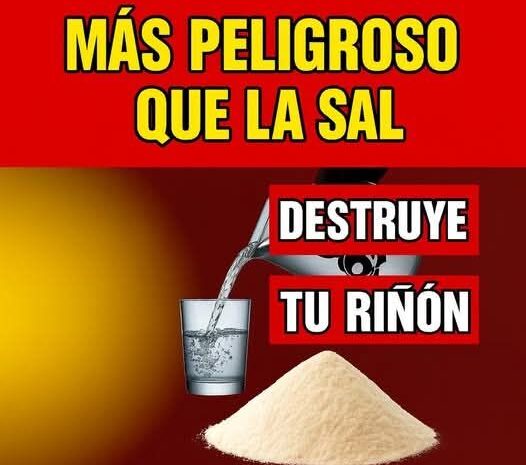 El Veneno Blanco que Destruye tus Riñones: El Glutamato Monosódico