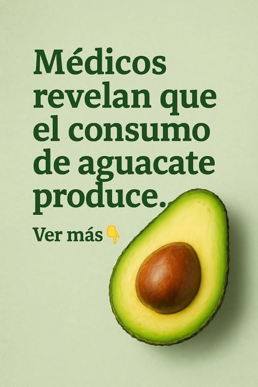 Mitad de aguacate