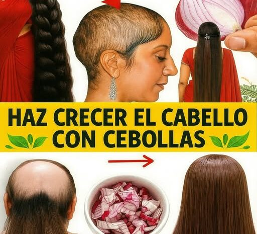 Agua de Cebolla: El Milagroso Secreto para el Crecimiento del Cabello