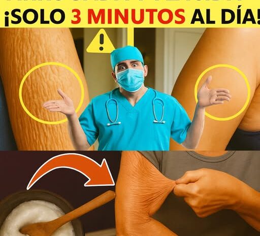 El Remedio de 3 Minutos para Combatir la Piel Arrugada – Cuidado Natural de la Piel