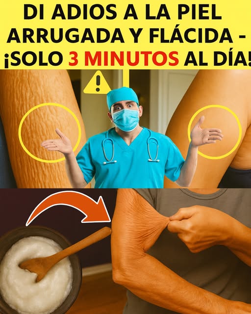 Remedio natural para piel arrugada