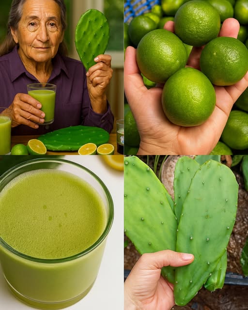Nopal y limón para la salud