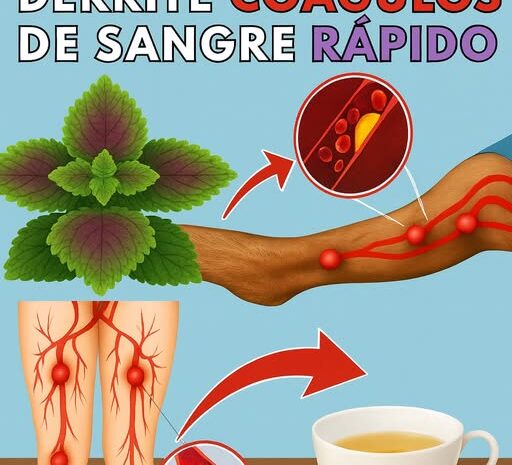 Hierbas Naturales que Contribuyen a la Disolución de Coágulos Sanguíneos en las Piernas
