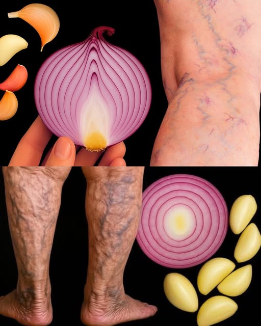 Cebolla y Ajo como remedios para várices