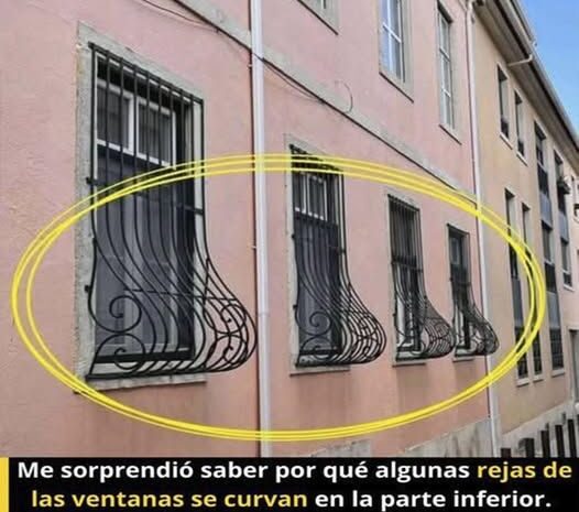 El misterio de las rejas de ventanas curvadas: Una combinación de arte y funcionalidad