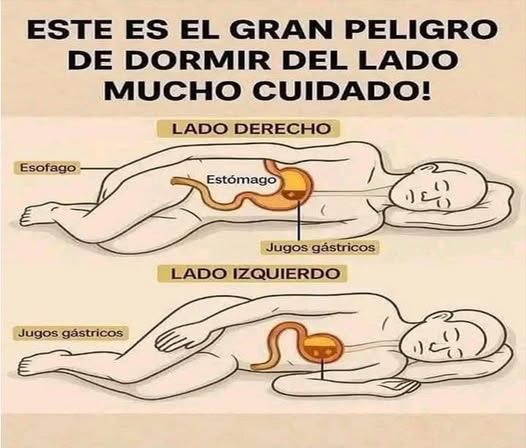 Los Peligros de Dormir del Lado Derecho: Un Análisis de Tu Salud Digestiva