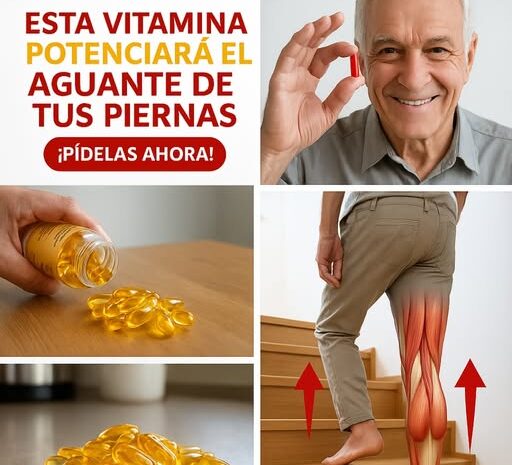 Las 7 Mejores Vitaminas para Fortalecer las Piernas en Ancianos