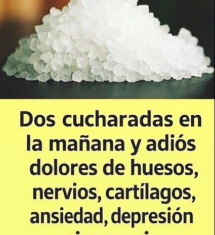 Dos Cucharadas de Cloruro de Magnesio: Un Remedio Natural para Aliviar Dolores y Mejorar la Salud