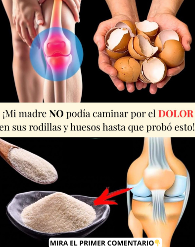Cáscaras de huevo para aliviar el dolor de rodillas