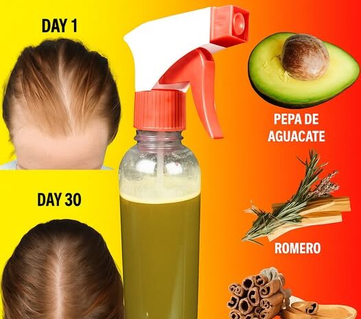 Potente Tónico Casero para el Crecimiento del Cabello con Ingredientes Naturales