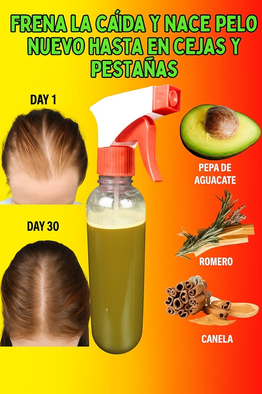 Tónico Casero para el Crecimiento del Cabello