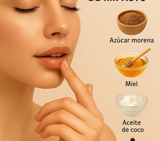 Exfoliante Natural para Labios Suaves y Saludables