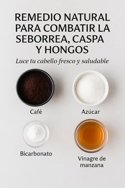 Exfoliante natural para el cabello