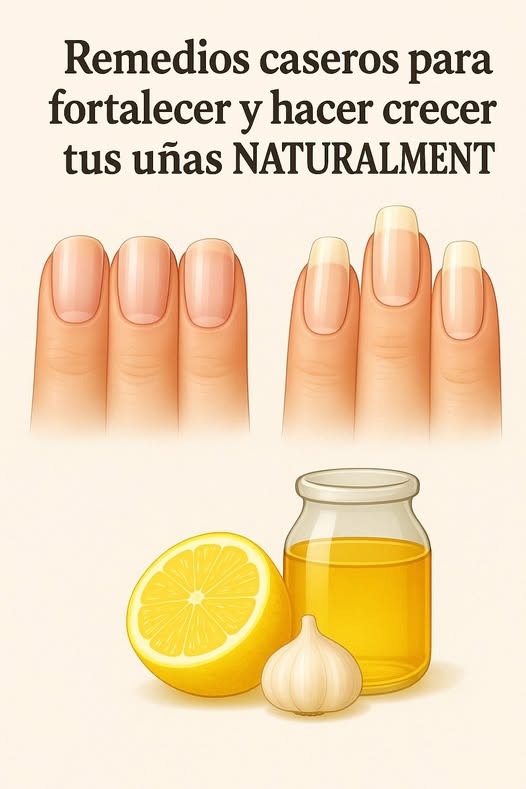 Remedio casero para fortalecer uñas