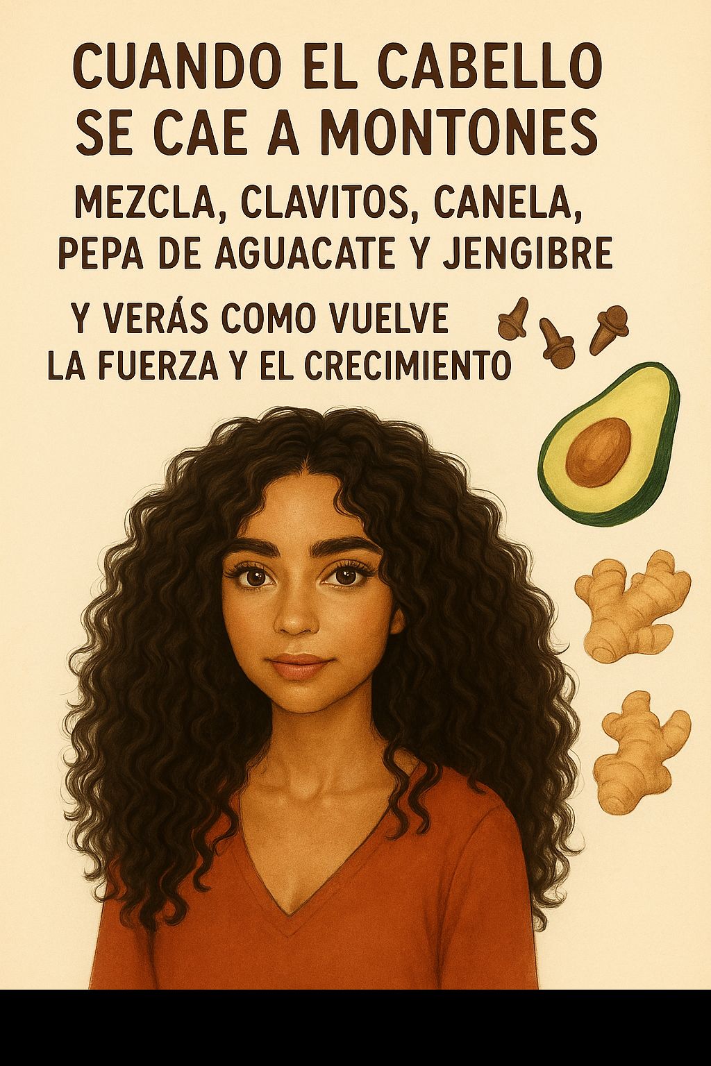 Ingredientes naturales para el crecimiento del cabello