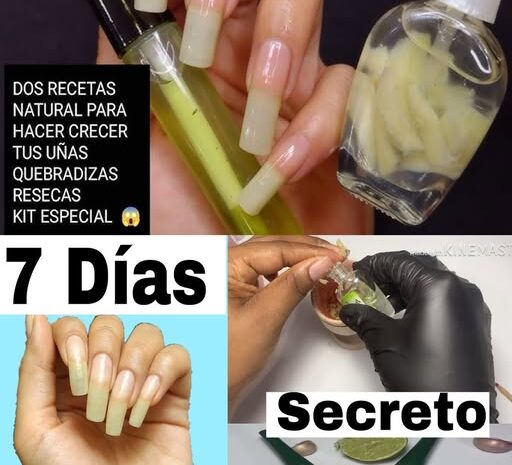 Como Hacer Crecer las Uñas Rápido Con Remedios Caseros