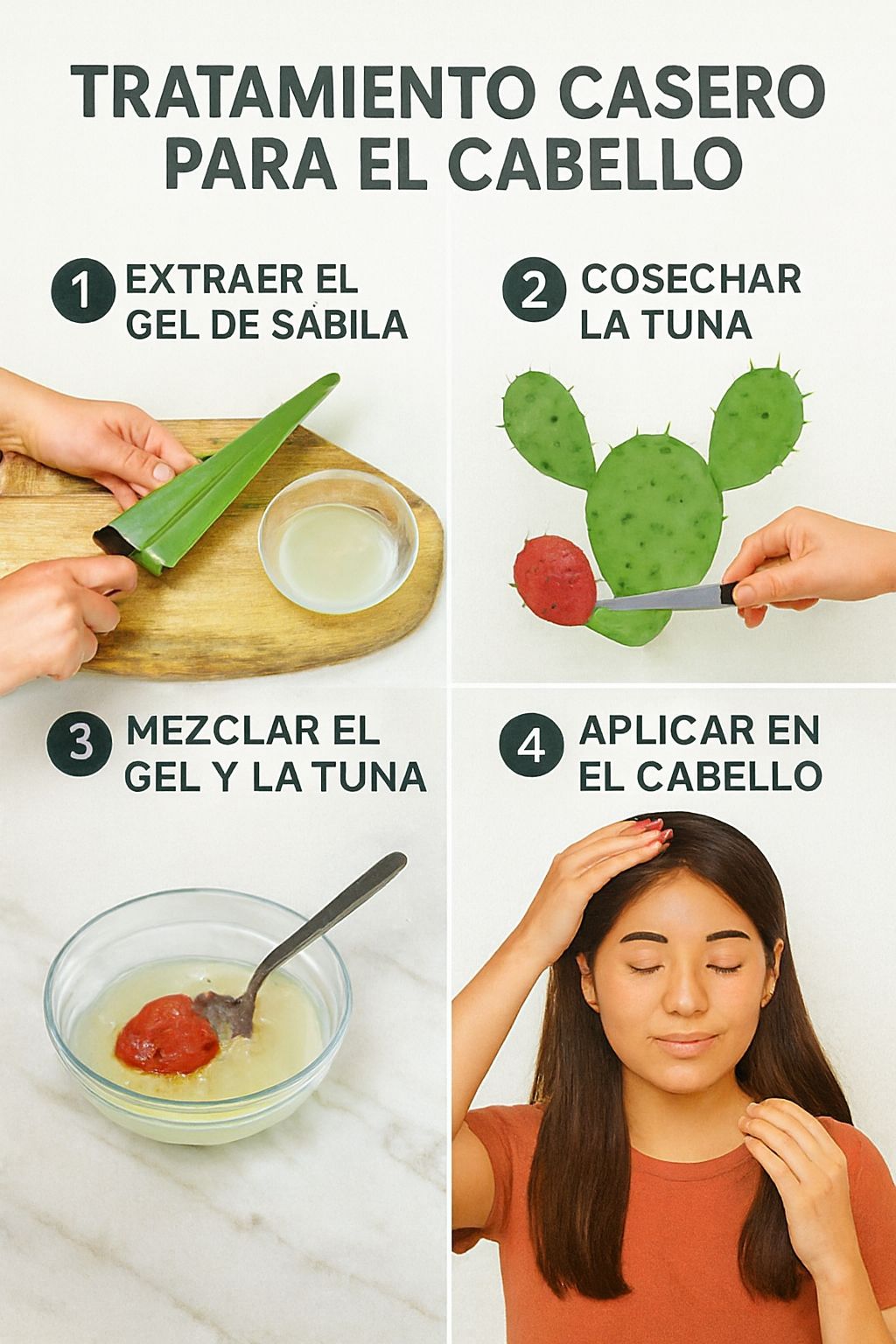 Tratamiento Casero Hidratante para el Cabello
