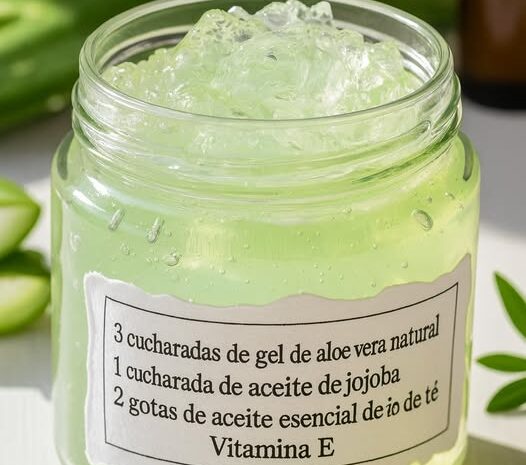 Gel Hidratante Casero para Revitalizar la Piel Apagada