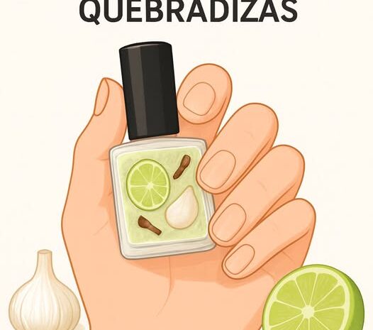 Receta Natural para Fortalecer Uñas Quebradizas Con Ingredientes Caseros